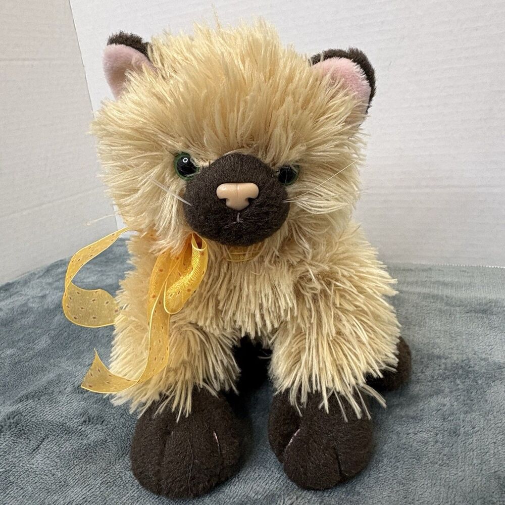 Ty Classic Cassidy Himalayan Siamese Kitten Cat Plush 8" Fluffy Soft Vintage